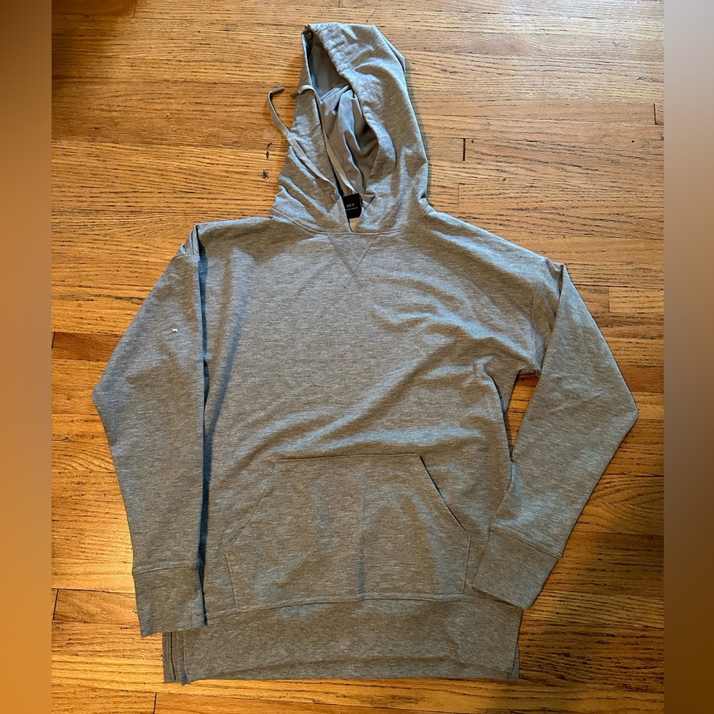 Grey oversized hoodie
